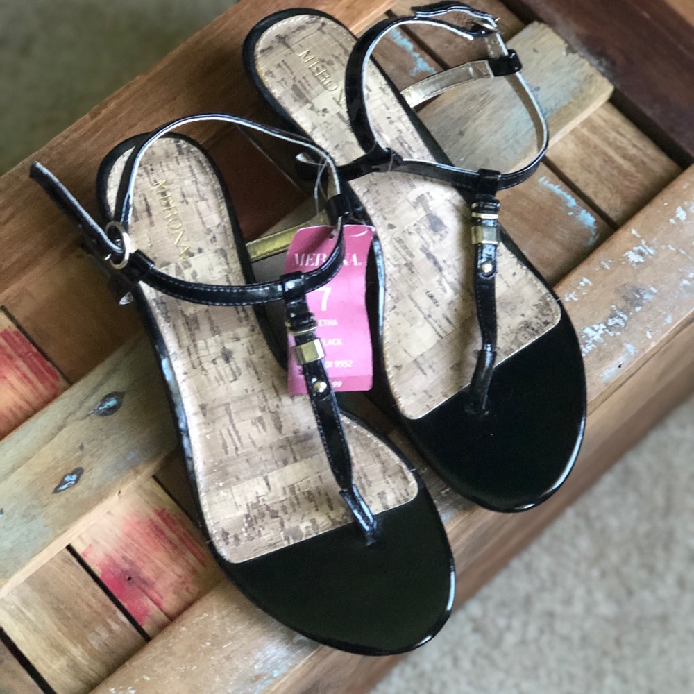 Black sandals